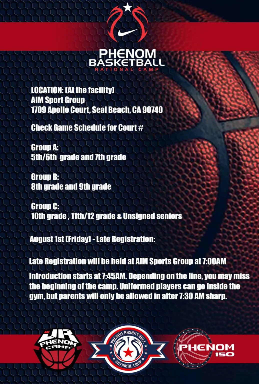 2025 Friday Boys Page 1 sat and sun Sessions 2 copy