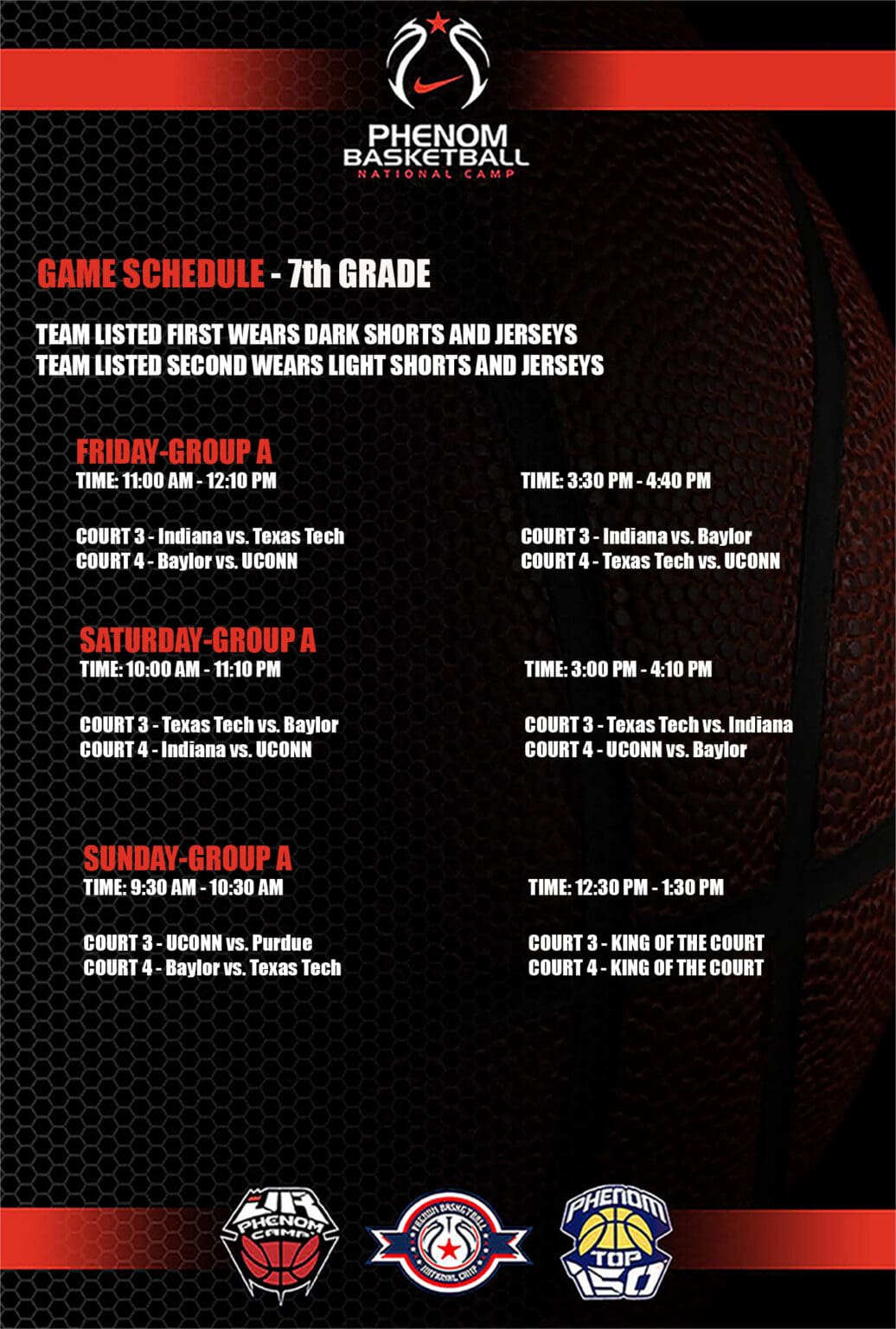 2025 Session 2 Boys 7th Game schedule copy