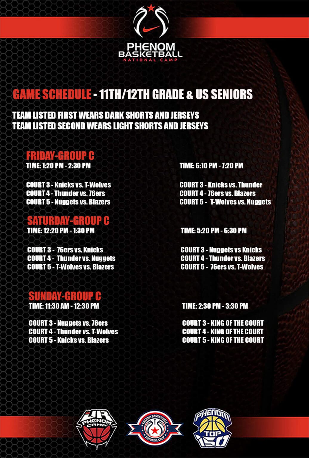 US SENIORS Game schedule copy