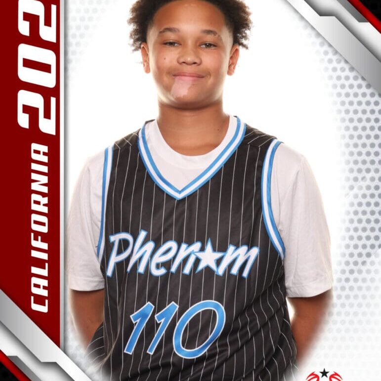 Basketball player, Phenom Camp, 2024.