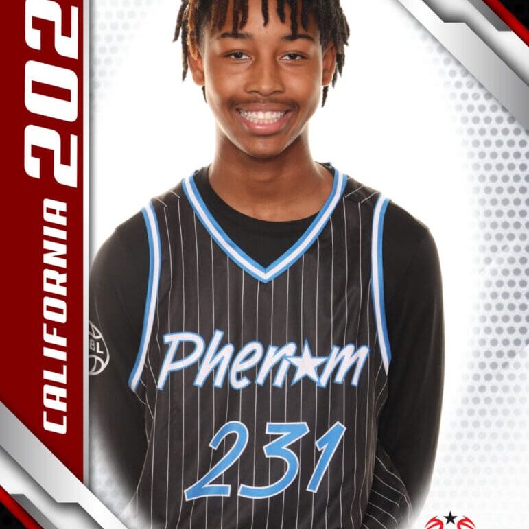 Basketball player, Phenom Camp, #231, CA 2024