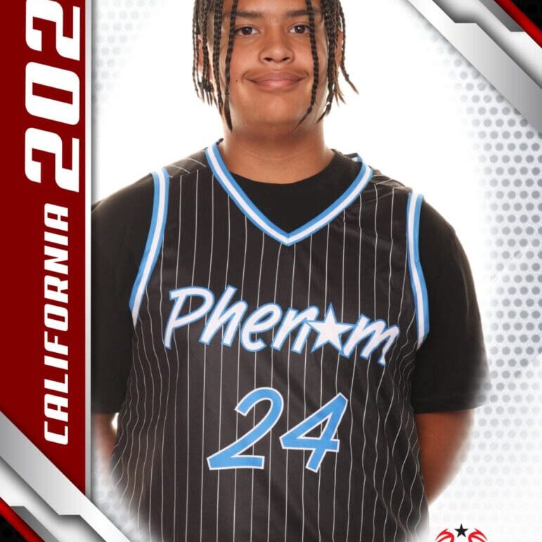 Basketball player, Phenom Camp, #24, California 2024.