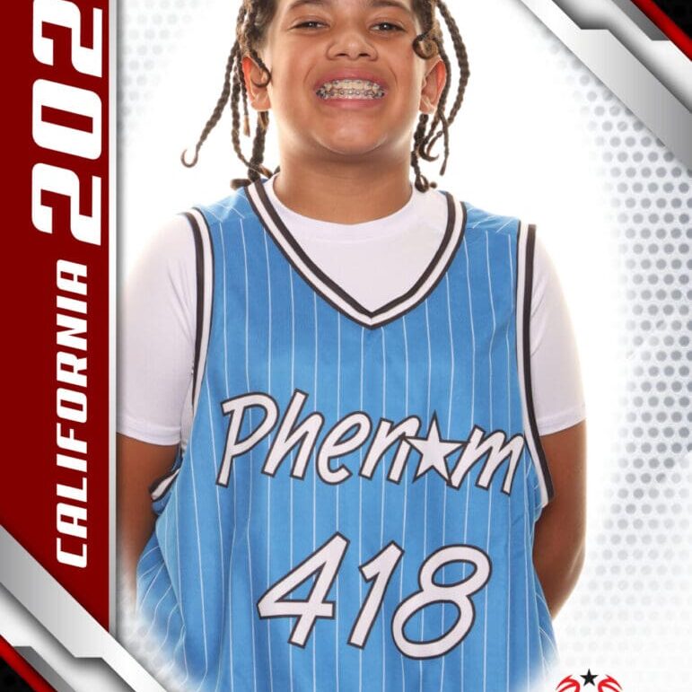 Basketball player, Phenom 418, California 2024.