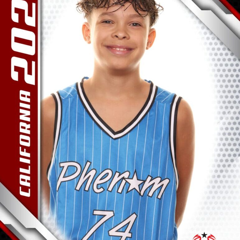 Boy, basketball player, Phenom 74, 2024.